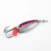 Vintage  Luhr Jensen Krocodile, 1/3oz Rainbow Trout / Nickel fishing spoon #2625