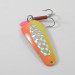 Vintage  Unknown Pisces, 3/5oz Yellow / Orange / Nickel fishing spoon #2629
