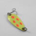 Vintage   Mister Twister Shelby Sportfisher, 3/16oz Five of Diamonds (Yellow / Red / Nickel) fishing spoon #2633