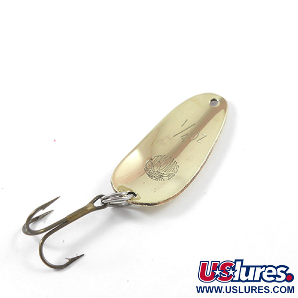 Vintage   Thomas Colorado, 1/4oz Gold fishing spoon #2636