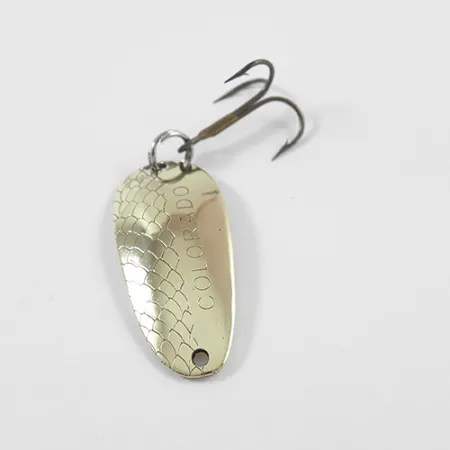 Vintage Thomas Colorado, 1/4oz Gold fishing spoon #2636