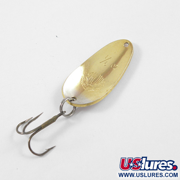 Vintage   Thomas Colorado, 3/16oz Gold / Silver fishing spoon #2637