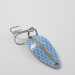 Vintage  Seneca Little Cleo, 3/16oz Light Blue / Nickel fishing spoon #2642