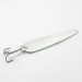 Vintage  Eppinger Dardevle King Flutter Devle 3200, 1/2oz Green / White fishing spoon #2648