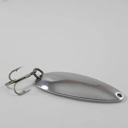 Vintage Johnson Sprite, 1/4oz Nickel fishing spoon #2650