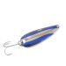 Vintage  Worth Chippewa, 1/2oz Nickel / Blue fishing spoon #2660