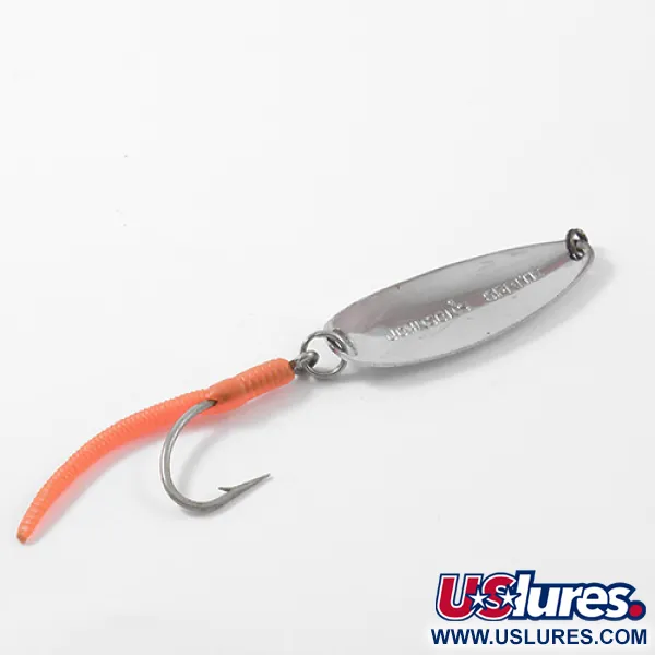 Vintage   Johnson Sprite, 1/3oz Nickel fishing spoon #2674