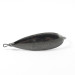 Vintage   Weedless Johnson Silver Minnow, 1/2oz Black fishing spoon #2676