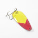 Vintage  Eppinger Dardevle Dardevlet , 3/4oz Red / Yellow / Nickel fishing spoon #2690