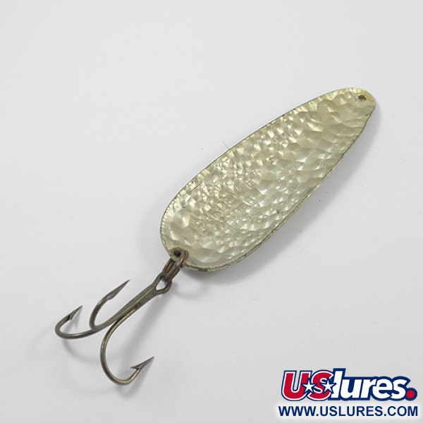 Vintage Daredevle Fishing Lure, 3-1/2 Spoon, Made in Detroit, MI