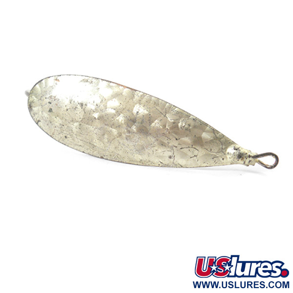 Vintage   Johnson Silver Minnow, 2/5oz Crystal  fishing spoon #2698