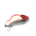 Vintage  Buck Perry Spoonplug , 1/3oz Red / White fishing spoon #2705
