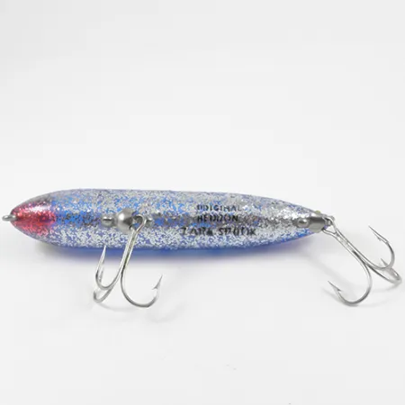 Vintage Heddon Zara Spook, 3/4oz Blue fishing lure #2721