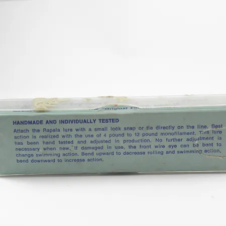 Vintage Rapala Original Floater, 3/16oz Natural / Silver fishing lure #2723