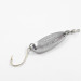 Vintage  Luhr Jensen Krocodile, 1/4oz Trout / Nickel fishing spoon #2726
