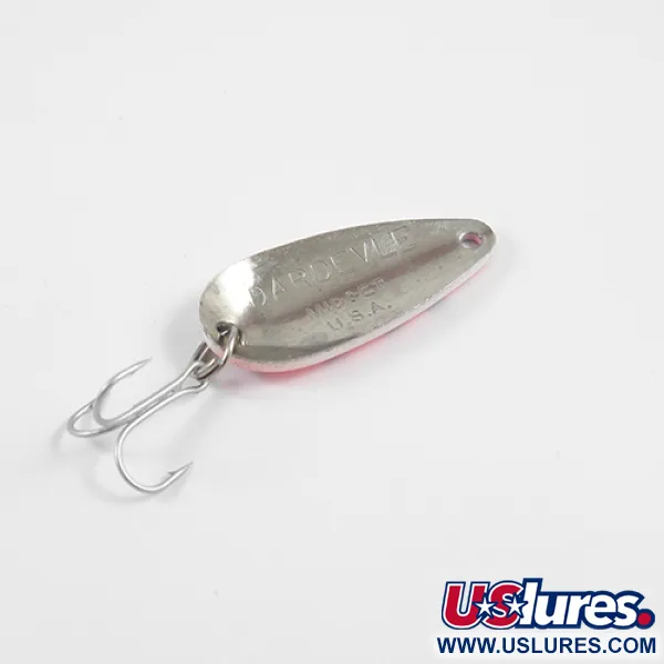 Vintage  Eppinger  Dardevle Midget, 3/16oz Trout / Nickel fishing spoon #2730