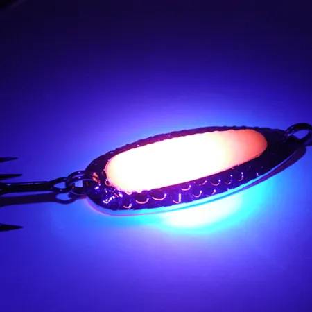 Blue Fox Pixee UV, 1/2oz Nickel / Pink fishing spoon #2744