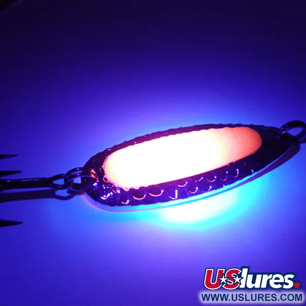   Blue Fox Pixee UV, 1/2oz Nickel / Pink fishing spoon #2744