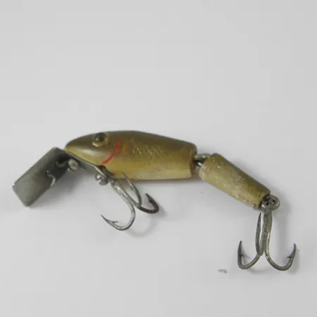 Vintage L&S Bait Mirro lure  MirrOlure, 1/16oz Golden Natural fishing lure #2747