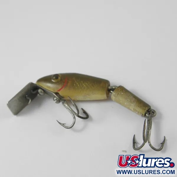 Vintage  L&S Bait Mirro lure  MirrOlure, 1/16oz Golden Natural fishing lure #2747
