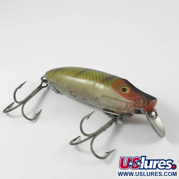 Vintage   Heddon River Runt, 2/5oz Perch fishing lure #2749