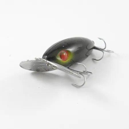 Vintage Atlantic Lures Frantic Antic, 3/16oz Black / Silver fishing lure #2750