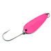 Vintage  Luhr Jensen Les Davis Hotrod, 1/2oz Pink / Nickel fishing spoon #2754