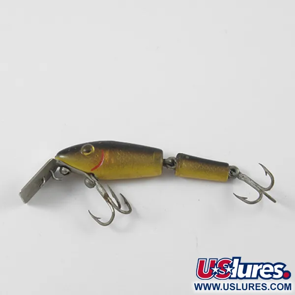 Vintage  L&S Bait Mirro lure MirrOlure Bass-master, 1/16oz Golden Natural fishing lure #2768