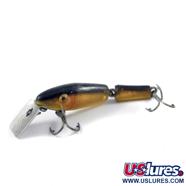 Vintage  L&S Bait Mirro lure MirrOlure Bass-master, 1/16oz Golden Natural fishing lure #2768