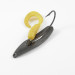 Vintage   Mepps Timber Doodle 0, 1/4oz Black / Yellow fishing spoon #2769