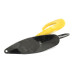 Vintage   Mepps Timber Doodle 0, 1/4oz Black / Yellow fishing spoon #2769