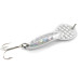 Vintage  Glen Evans Loco 3, 3/5oz White / Hologram fishing spoon #2771