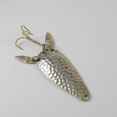 Vintage Marathon  Marathon, 2/5oz Hammered Gold fishing spoon #2772
