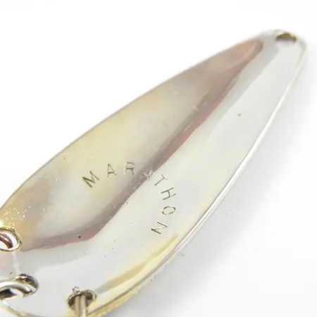Vintage Marathon  Marathon, 2/5oz Hammered Gold fishing spoon #2772