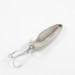 Vintage  Luhr Jensen Krocodile, 1/3oz Hammered Nickel fishing spoon #2780