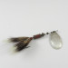 Vintage   Mepps Aglia 3 dressed, 1/4oz Nickel spinning lure #2793