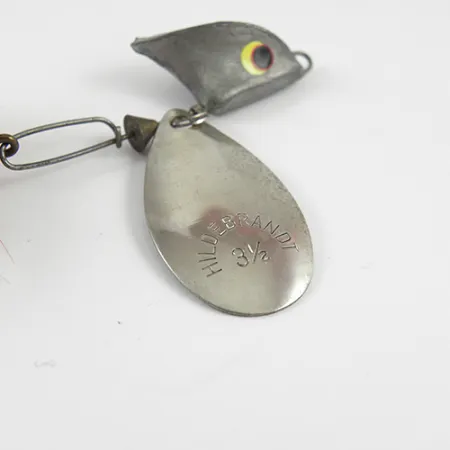 Vintage Hildebrandt Spinners Hildebrandt, 1/2oz Nickel spinning lure #2795