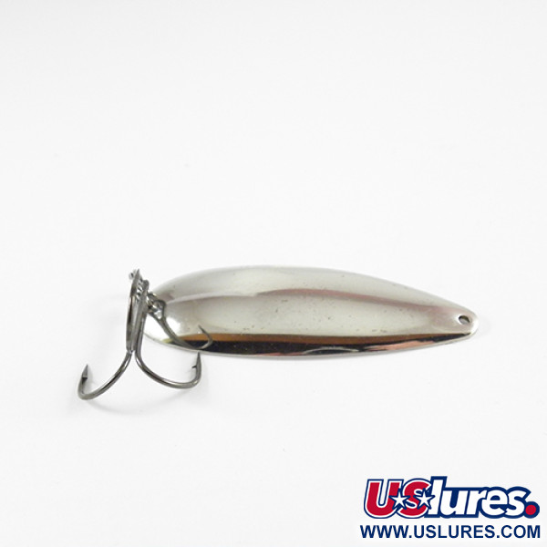 Vintage   Johnson Sprite, 1/2oz Nickel fishing spoon #2798