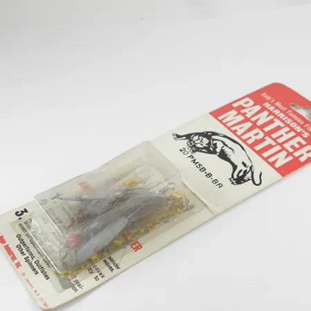 Panther Martin 20, 3/4oz Black spinning lure #2808