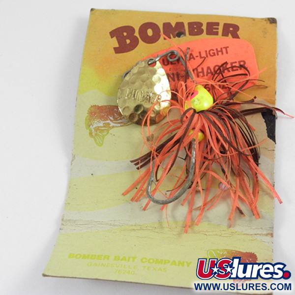   Bomber Bushwhacker , 1/4oz Brass spinning lure #2809