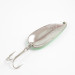 Vintage  Blue Fox Tor-P-Do, 1/2oz Green / Red / Nickel fishing spoon #2812