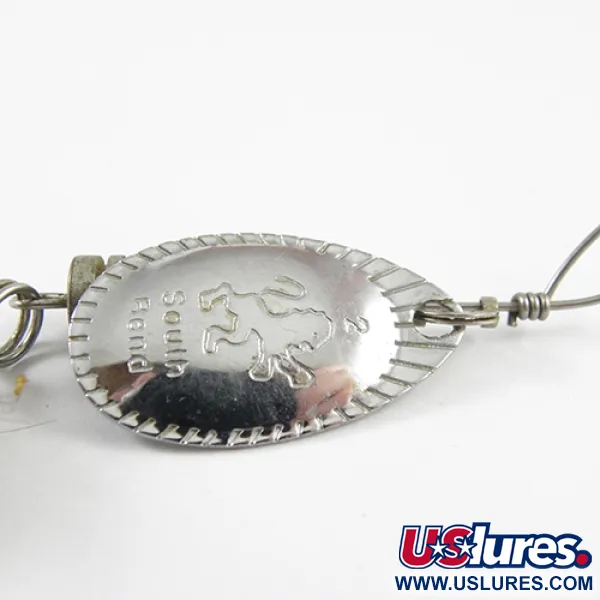 Vintage   South Bend 2, 3/16oz Nickel spinning lure #2817