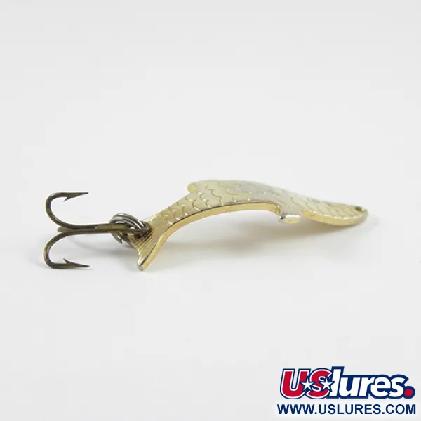 Vintage Acme Phoebe, 3/32oz Gold fishing spoon #2824