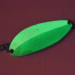 Vintage  Seneca Little Cleo (Hula Girl) Glow, 1/2oz Glow in Dark (White / Green / Nickel) fishing spoon #2827