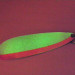 Vintage  Luhr Jensen Krocodile Die #5 Glow, 3/4oz White / Red / Glow in Dark fishing spoon #2829