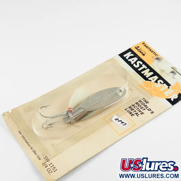 Acme Kastmaster , 3/4oz Nickel fishing spoon #2843