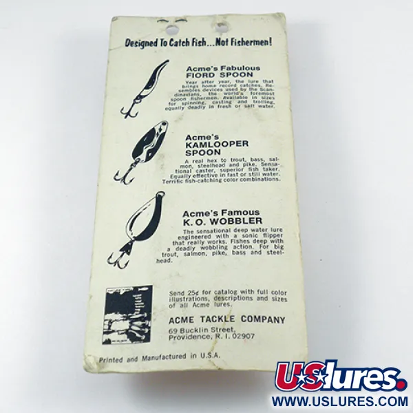 Acme Kastmaster , 3/4oz Nickel fishing spoon #2843