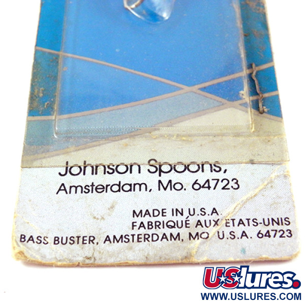   Weedless Johnson Silver Minnow, 3/64oz Silver fishing spoon #2844