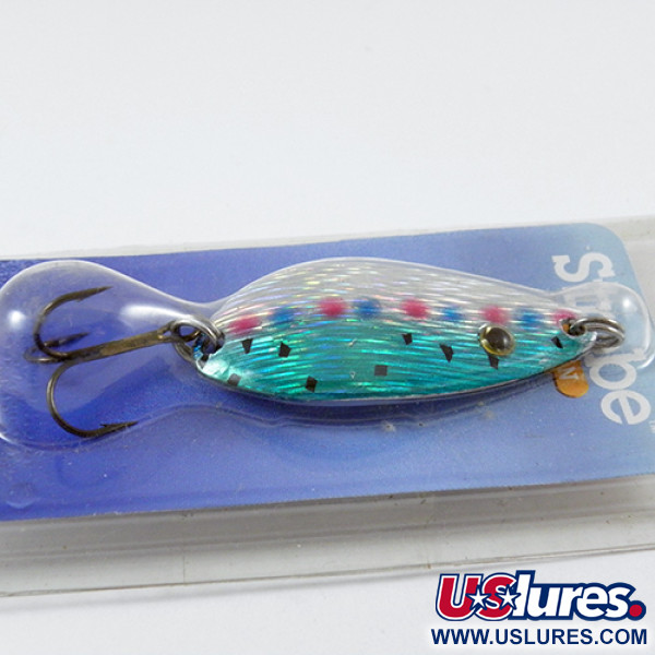   Blue Fox Strobe, 1/4oz Rainbow Trout fishing spoon #2847