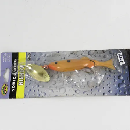Renosky Lures Renosky Sonic Swing Minnow, 1/4oz Gold spinning lure #2849